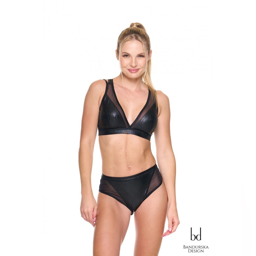 NWT Pole wear Bandurska pole “diva” black pole set size XL